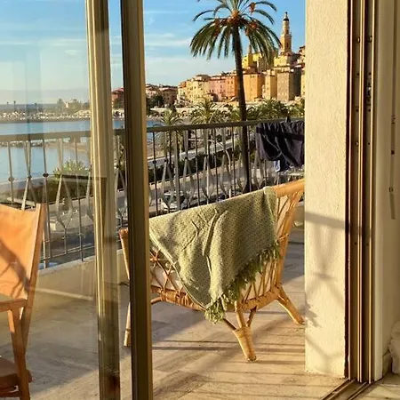 Le Garavan-Vue Mer-Plage-Clim-Terrasse Menton Exterior photo