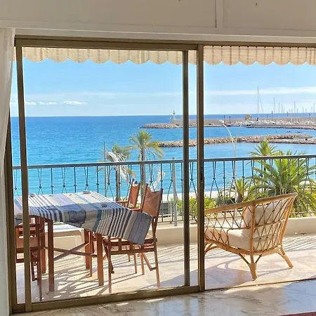 Le Garavan-Vue Mer-Plage-Clim-Terrasse Menton Exterior photo